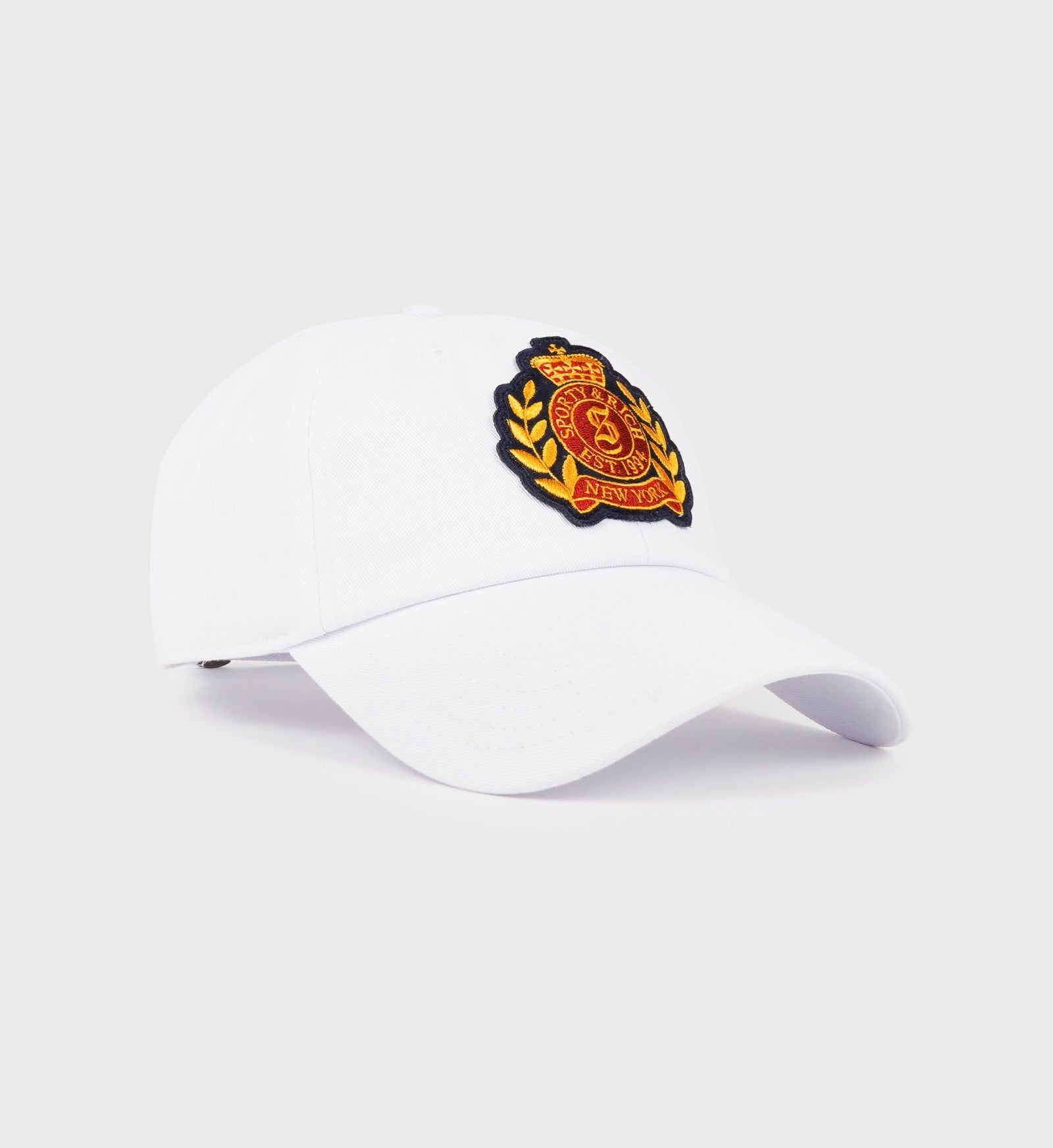 H&W Crest Hat - White/Multi Sporty & Rich Online