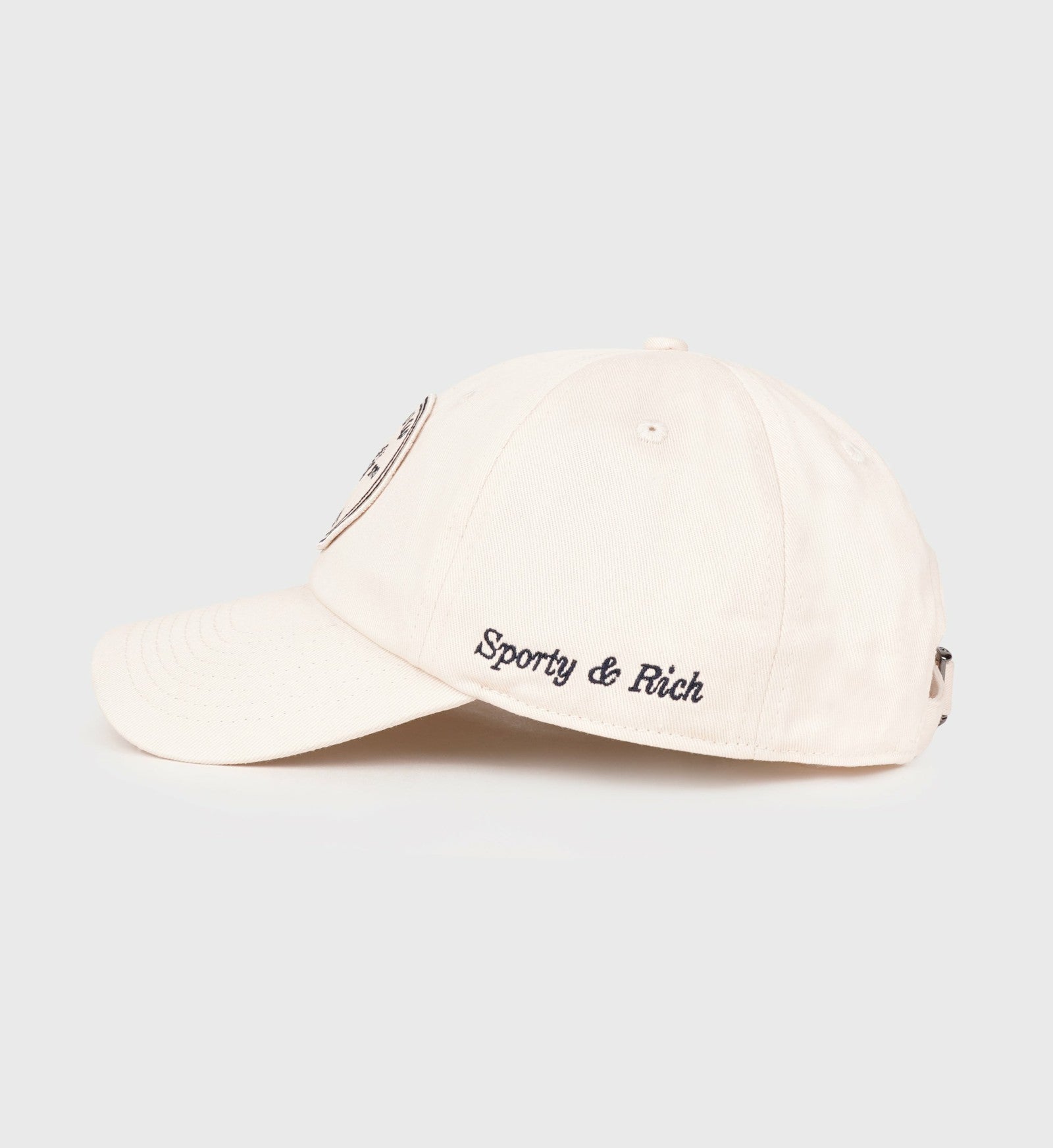 Eden Crest Hat - Cream/Navy Sporty & Rich Discount