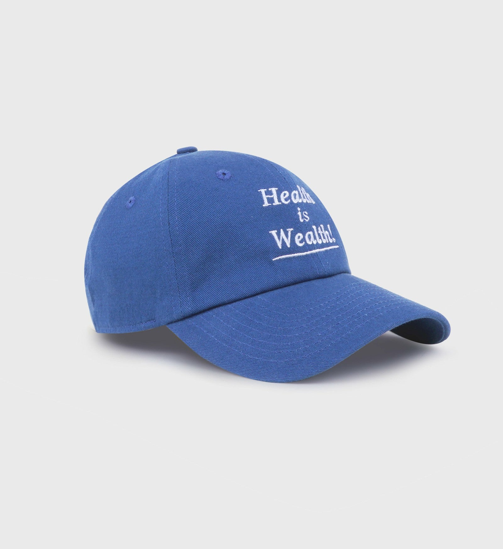 Health is Wealth Hat - Team Blue/White Sporty & Rich Discount