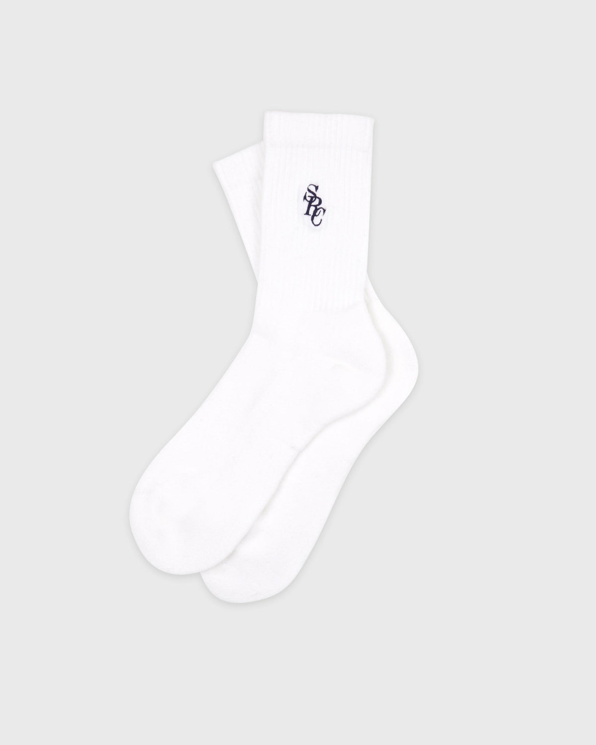 SRC Socks - White/Navy Sporty & Rich Discount