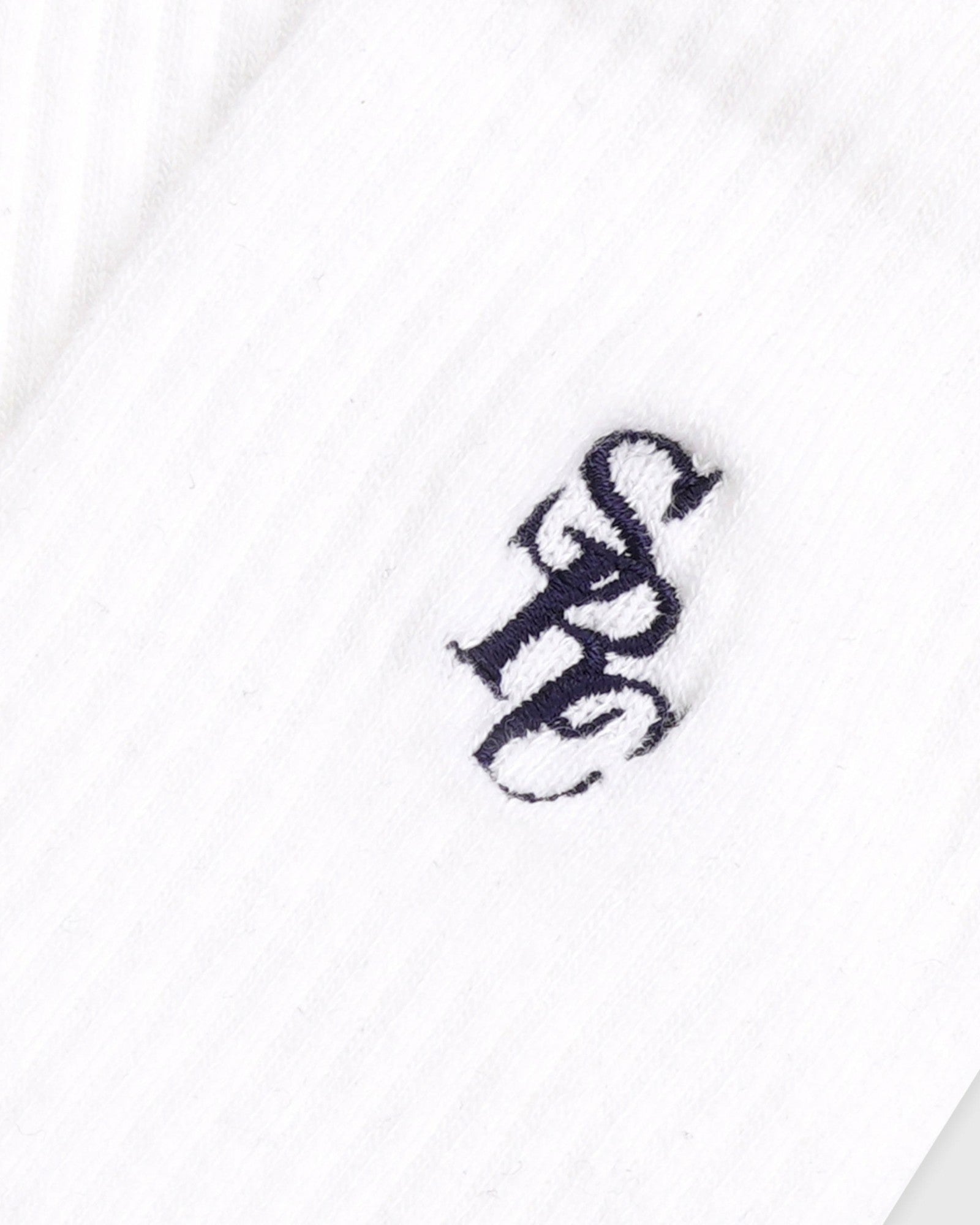 SRC Socks - White/Navy Sporty & Rich Discount