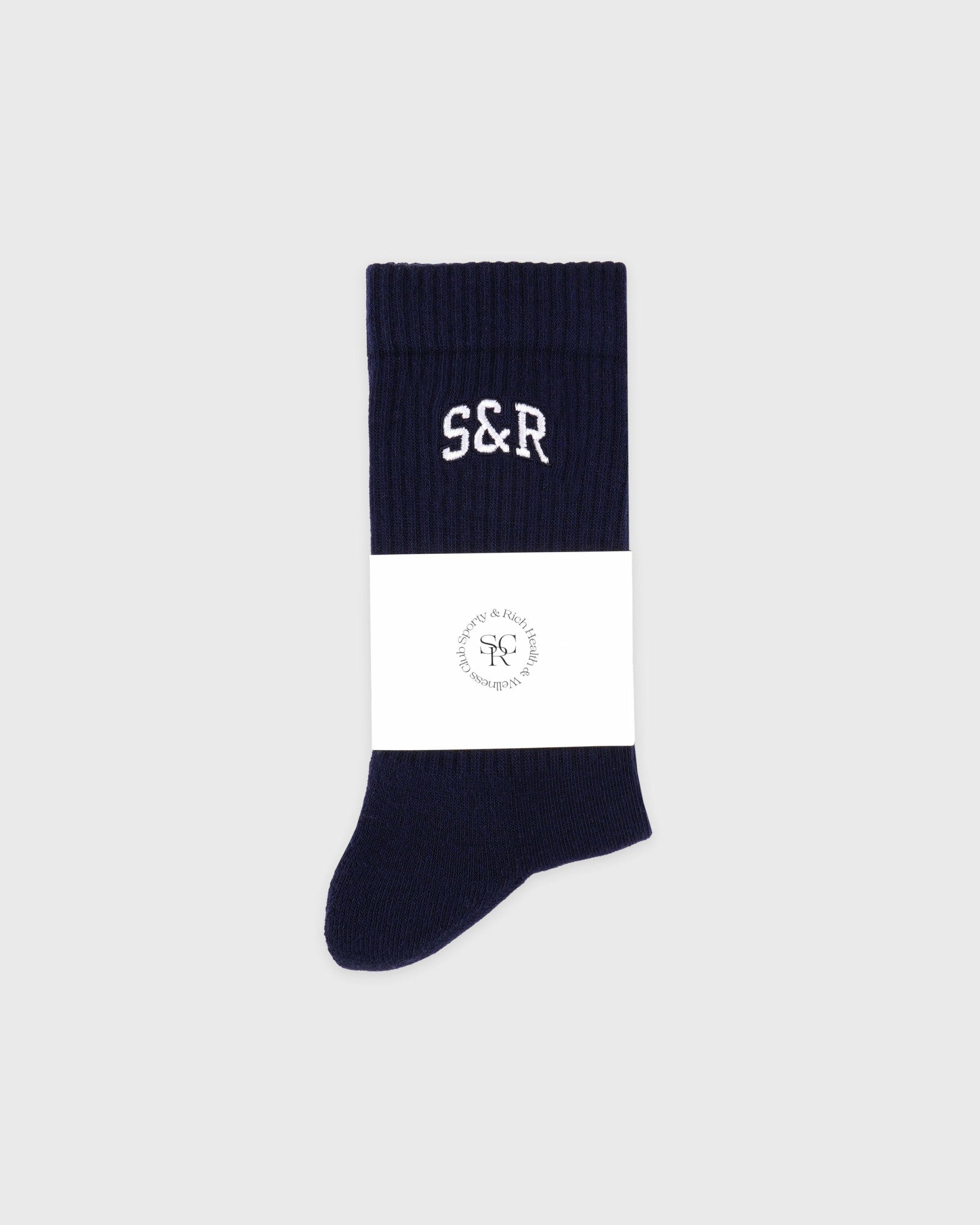 S&R Ivy Socks - Navy/White Sporty & Rich Online