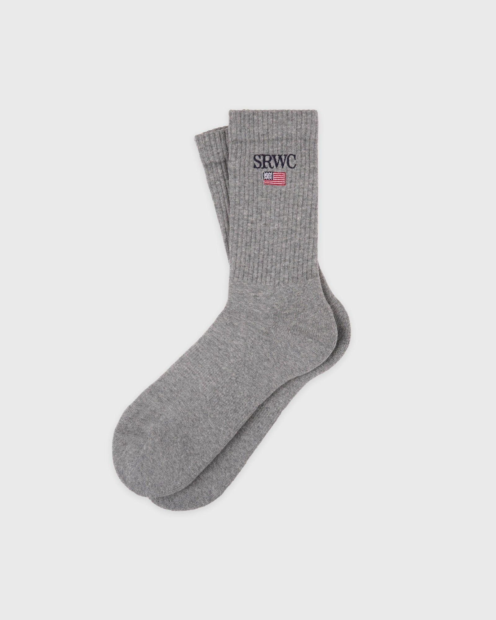 Nautical Socks - Heather Gray/Navy/Ruby/White Sporty & Rich Discount