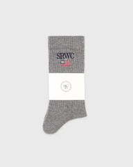 Nautical Socks - Heather Gray/Navy/Ruby/White Sporty & Rich Discount