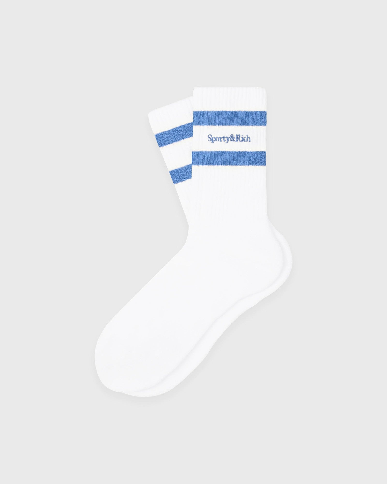 Serif Logo Socks - white/softee Sporty & Rich Online