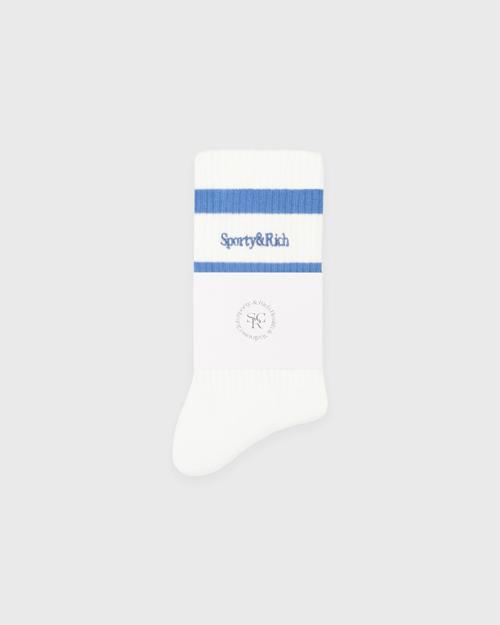 Serif Logo Socks - white/softee Sporty & Rich Online