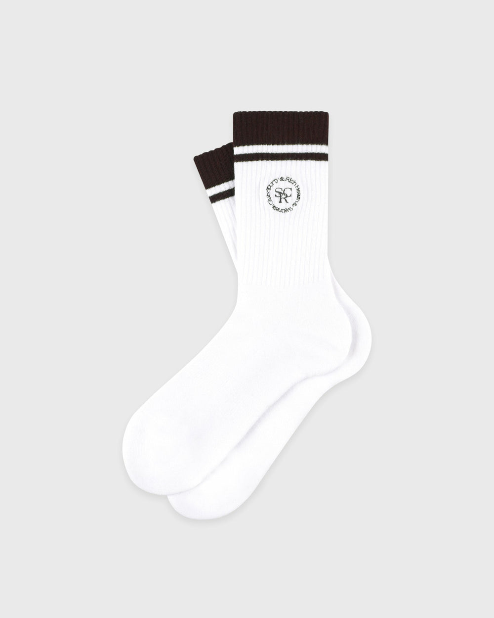 SRHWC Socks - White Sporty & Rich Discount