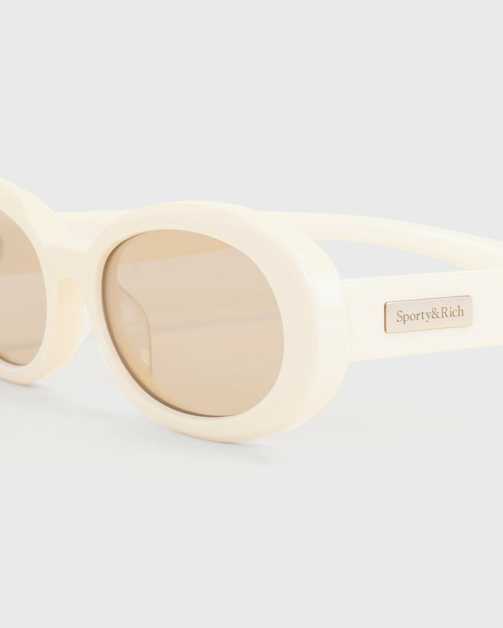 Frame N.10 - Sunglasses - Cream Sporty & Rich Discount