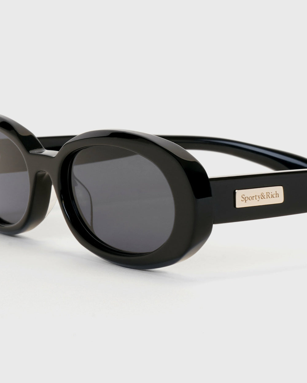 Frame N.10 - Sunglasses - Black Sporty & Rich For Sale