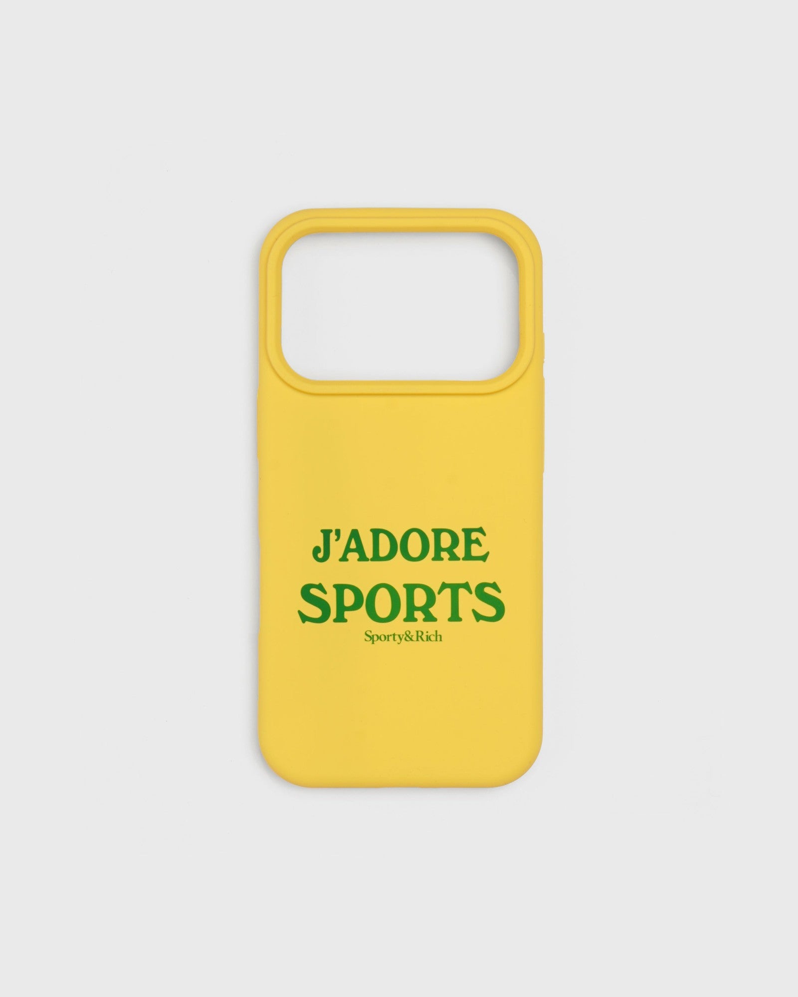 J'adore Sports iPhone Case - Yellow/Green Sporty & Rich For Sale