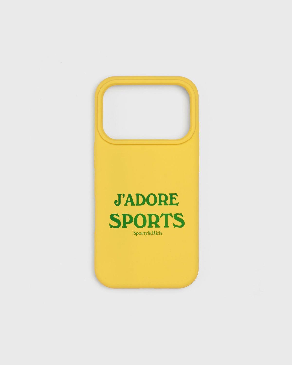 J'adore Sports iPhone Case - Yellow/Green Sporty & Rich For Sale