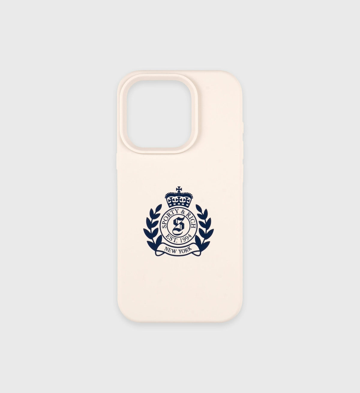 NY Crest iPhone Case - Cream Sporty & Rich Online