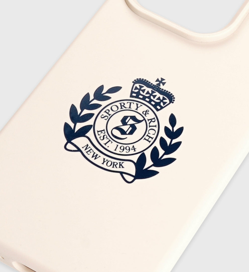 NY Crest iPhone Case - Cream Sporty & Rich Online