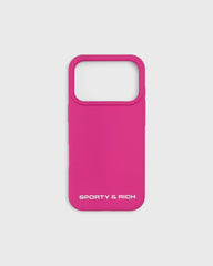 Bold Health Logo iPhone Case - Fuschia/White Sporty & Rich US
