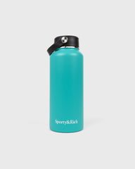 Drink More Water Bottle - Amalfi Green/White Sporty & Rich Online