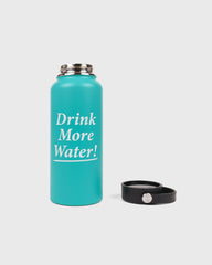 Drink More Water Bottle - Amalfi Green/White Sporty & Rich Online
