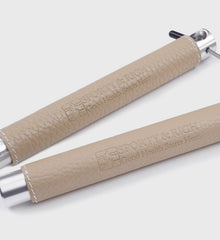 Leather Jump Rope - Hazelnut/White Sporty & Rich For Sale