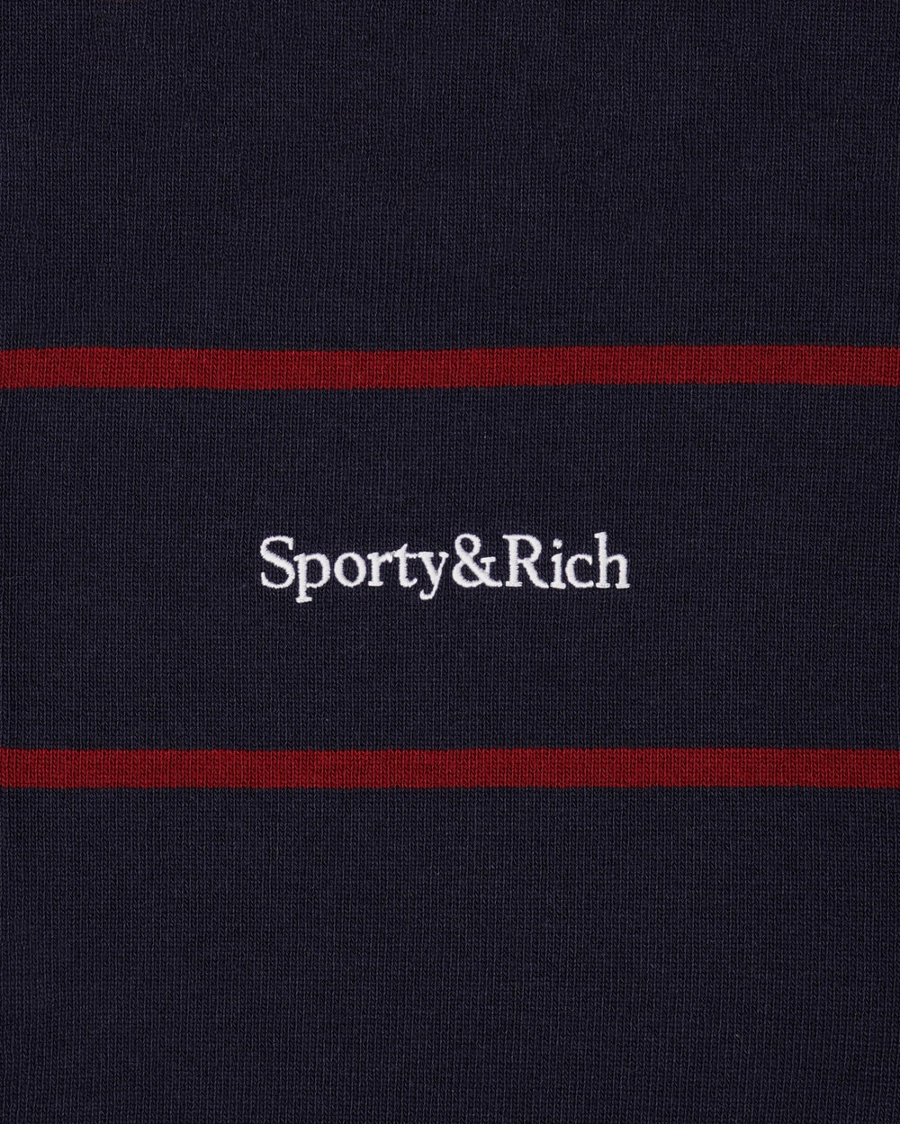 Serif Logo Rugby Polo Men - Dark Navy/White/Merlot Sporty & Rich Sale
