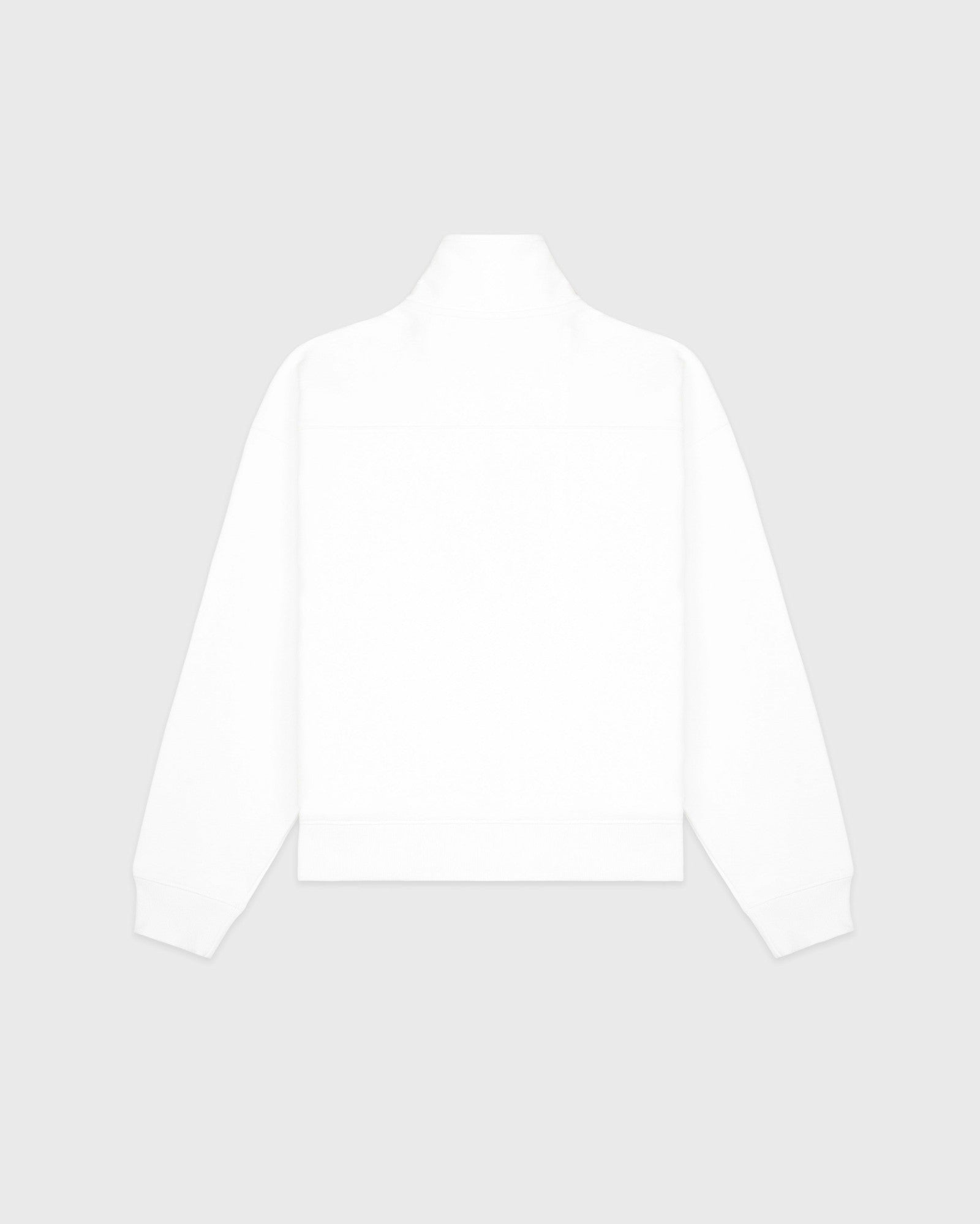 NY Crest Embroidered Quarter zip Men - White Sporty & Rich Online