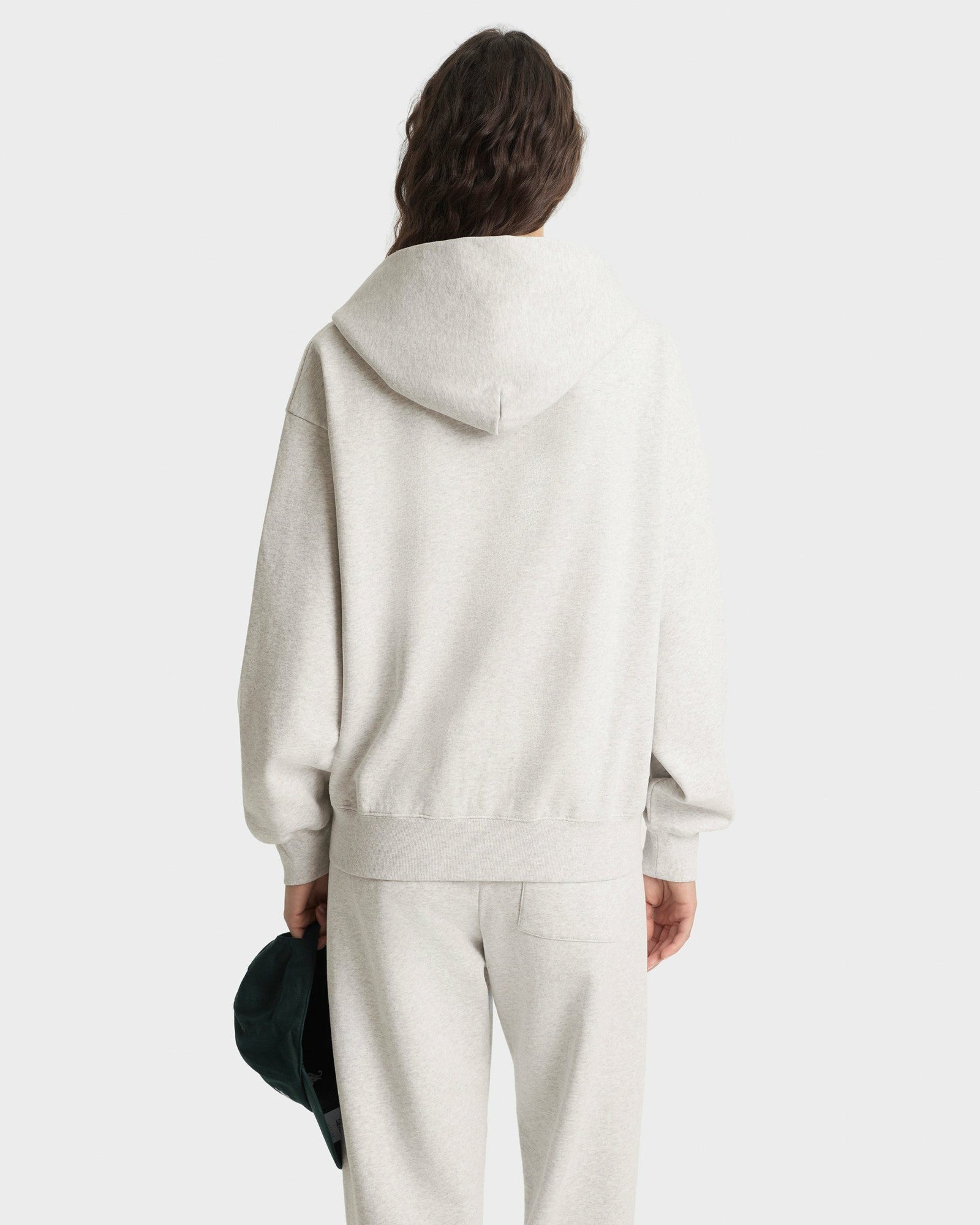 NYRC Zip Hoodie - Heather Gray/Forest Sporty & Rich Discount