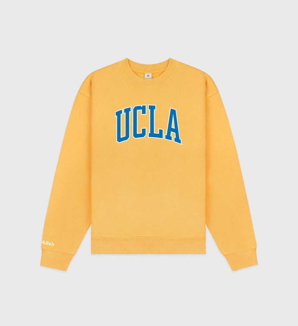 UCLA Ivy Crewneck - Gold/Blue Sporty & Rich US