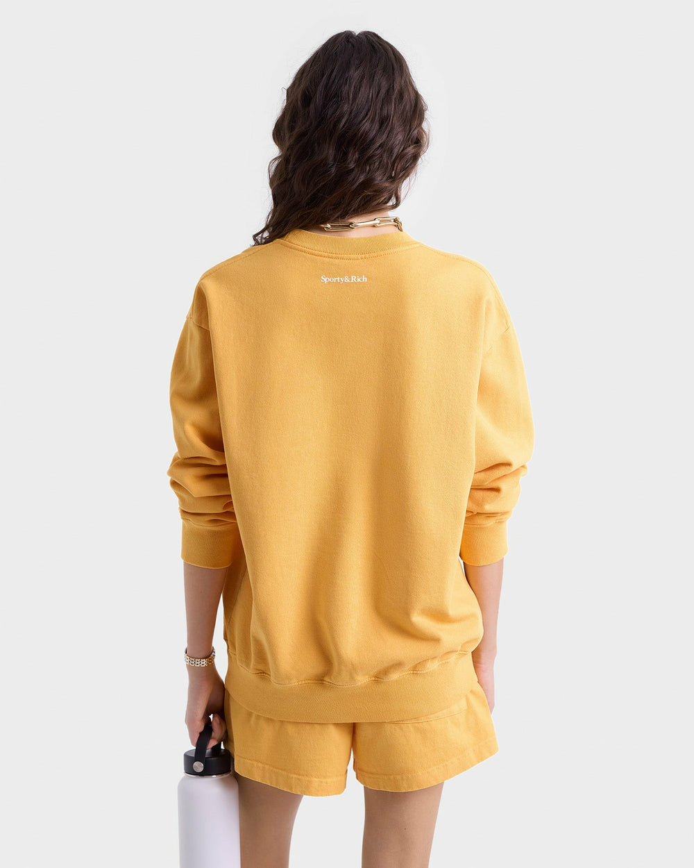 UCLA Ivy Crewneck - Gold/Blue Sporty & Rich US