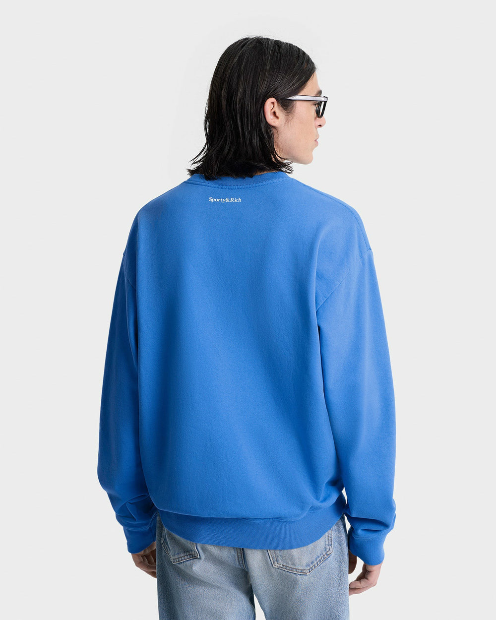 UCLA Ivy Crewneck - Blue/Gold Sporty & Rich Sale