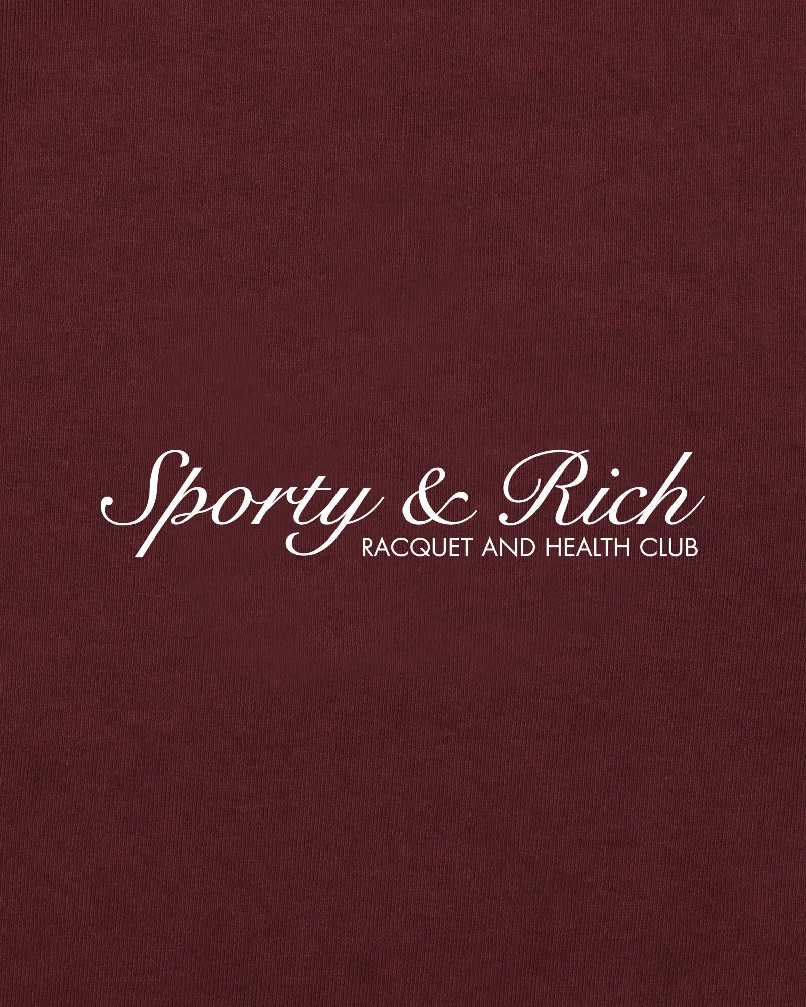 Syracuse T-Shirt - Bordeaux/White Sporty & Rich Sale