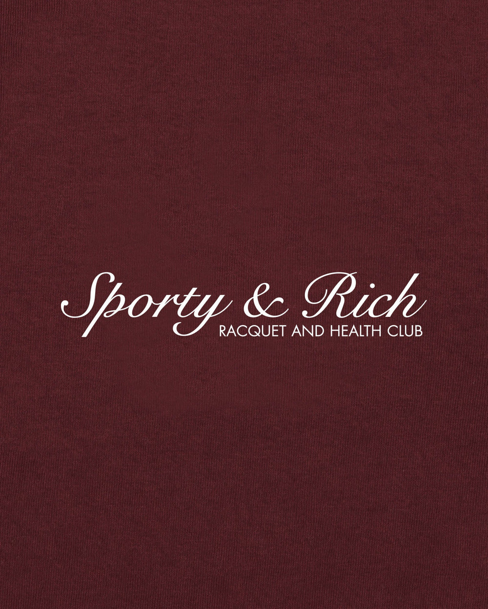 Syracuse T-Shirt - Bordeaux/White Sporty & Rich Sale