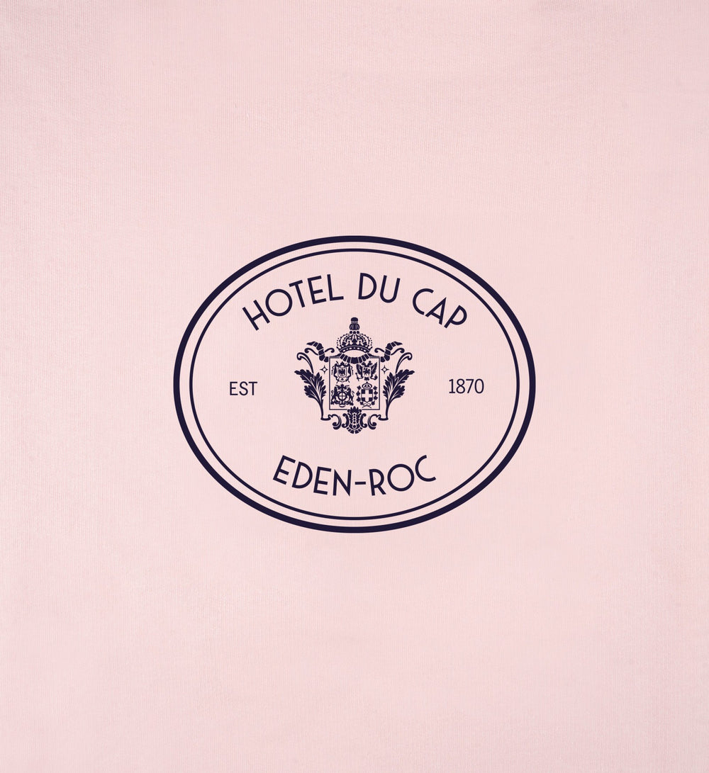 Eden Crest T-Shirt - Pink Dolphin/Navy Sporty & Rich Outlet