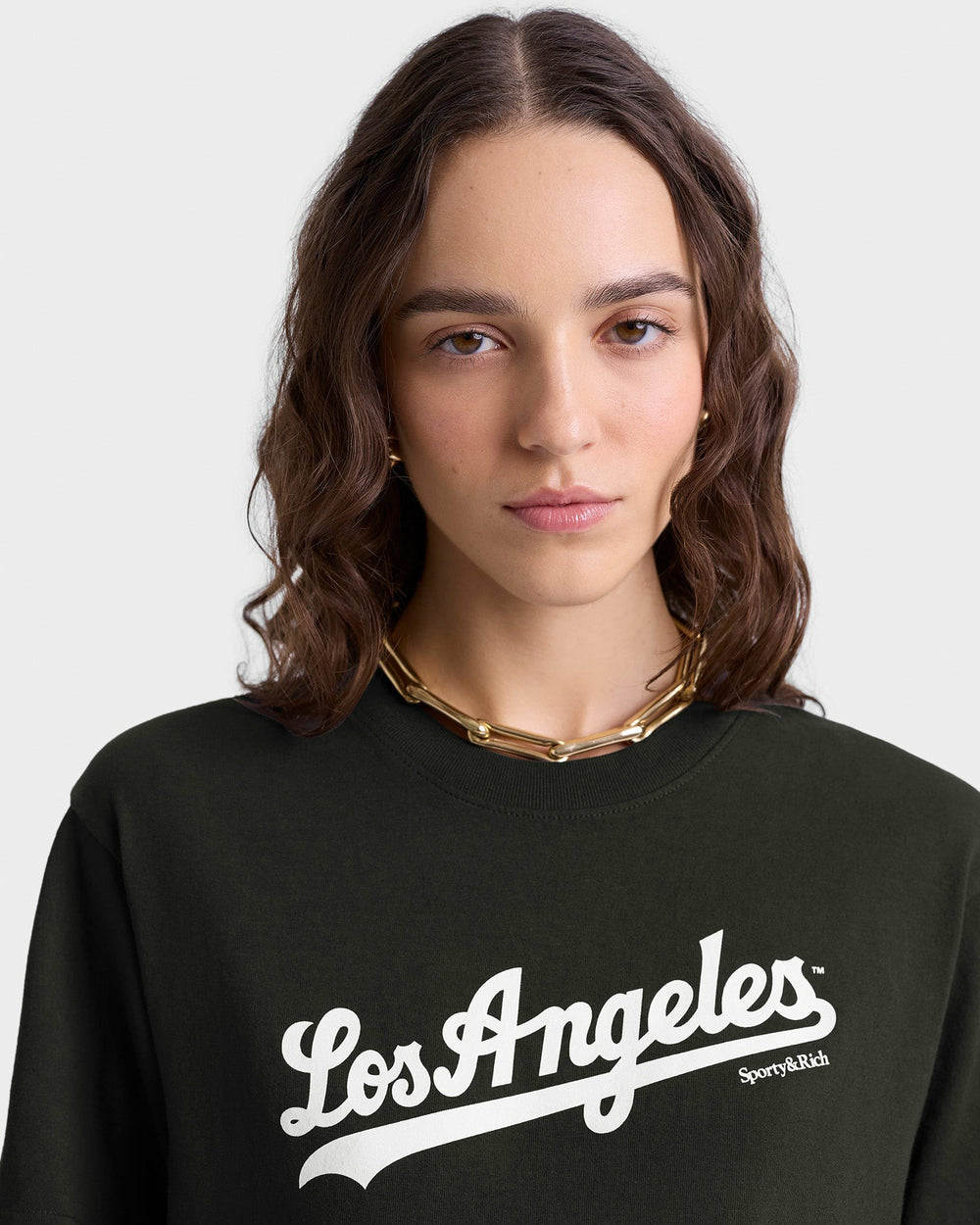 Dodgers T-Shirt - Faded Black/White Sporty & Rich US