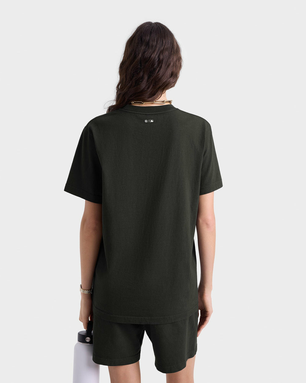 Dodgers T-Shirt - Faded Black/White Sporty & Rich US