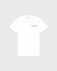Health Is Wealth T-Shirt - White/Navy Sporty & Rich Online