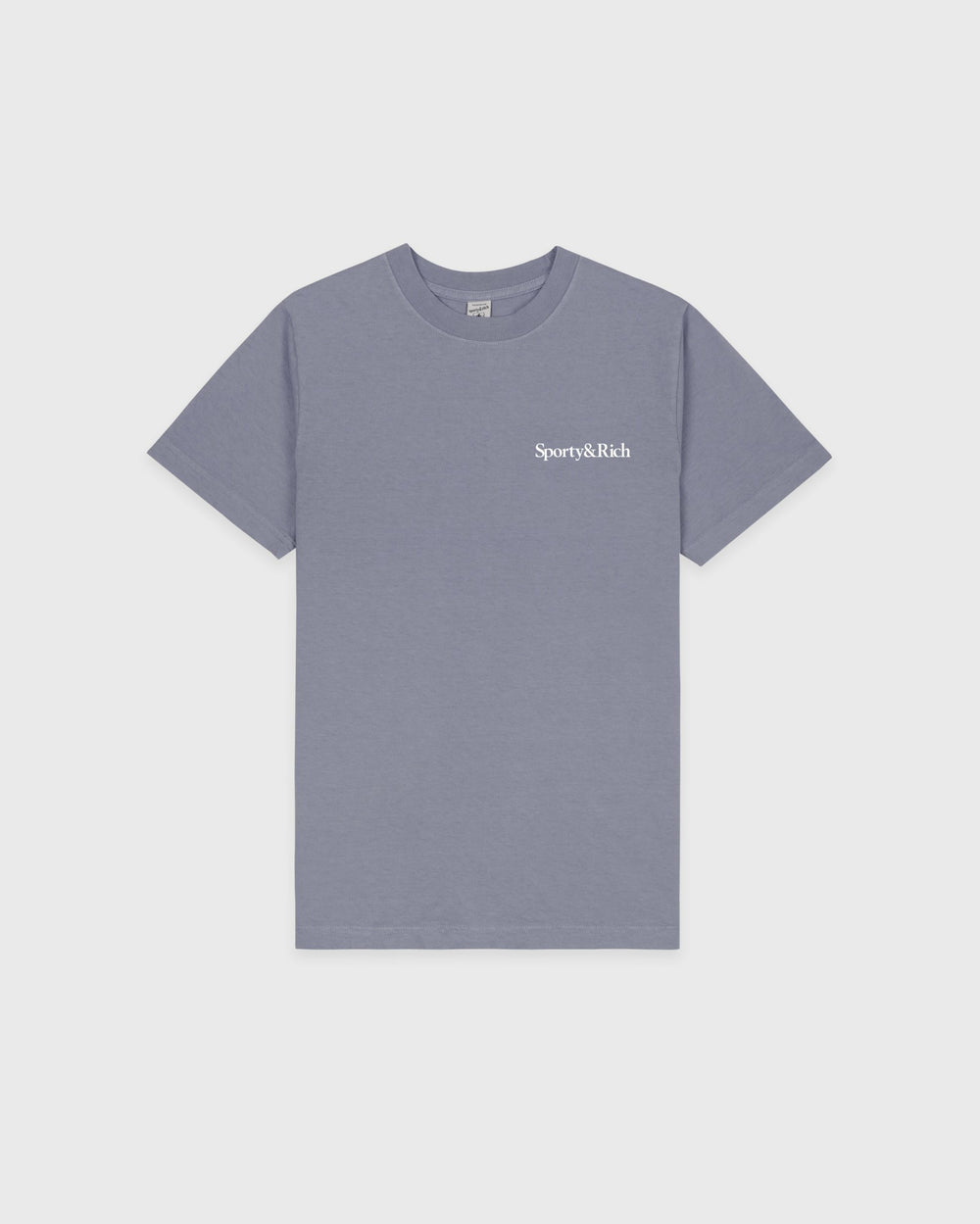 Health Is Wealth T-Shirt - Faded Indigo/White Sporty & Rich Discount
