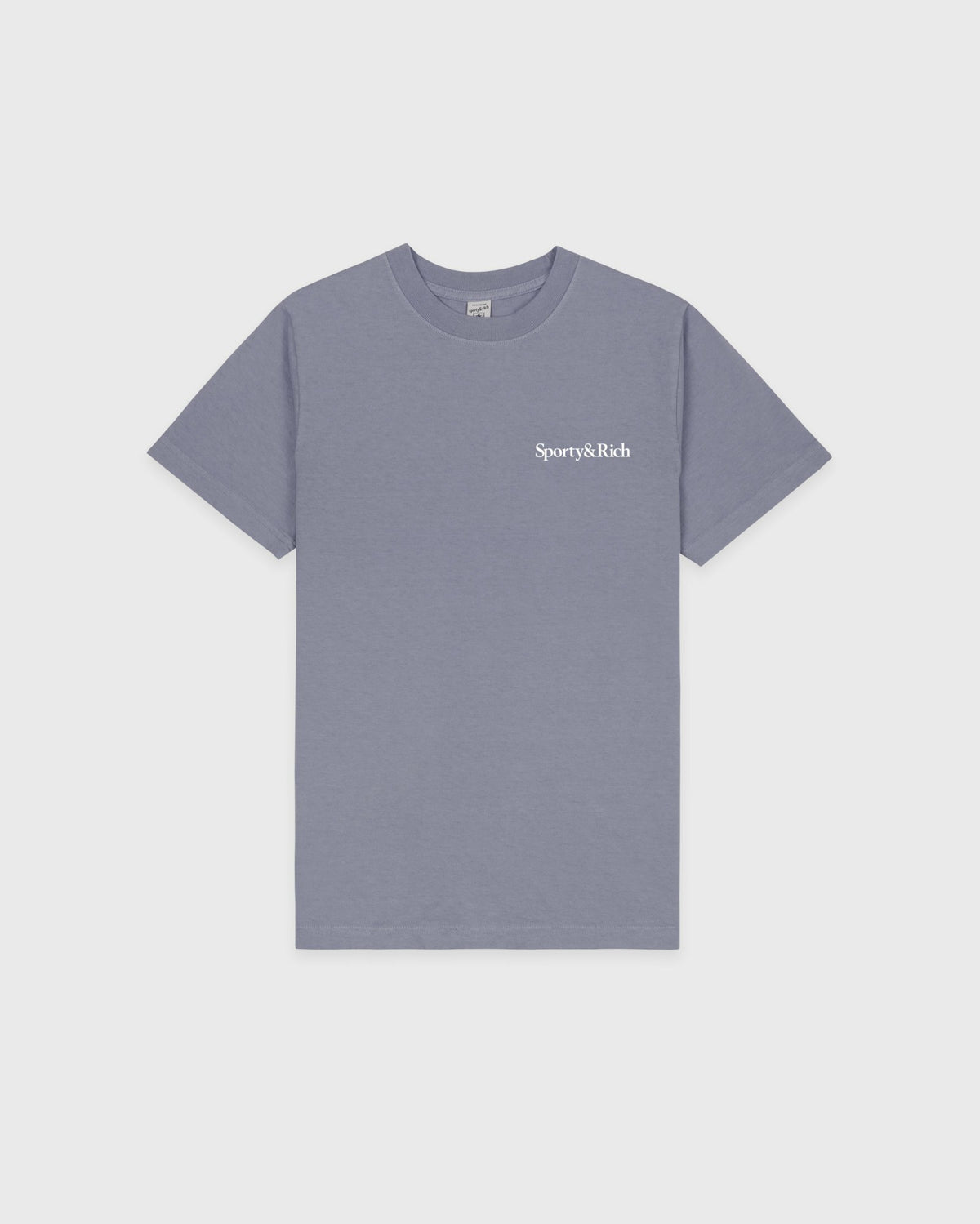 Health Is Wealth T-Shirt - Faded Indigo/White Sporty & Rich Discount