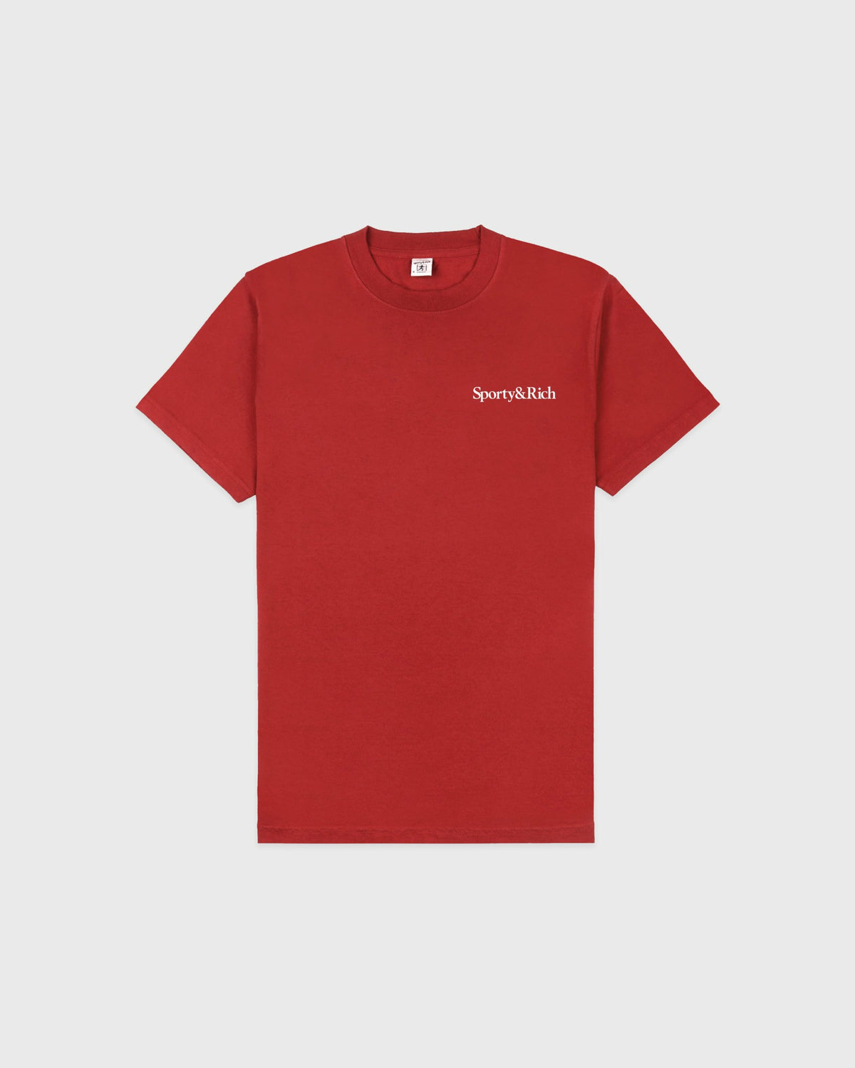 Health Is Wealth Tshirt - Faded Merlot/White Sporty & Rich Outlet
