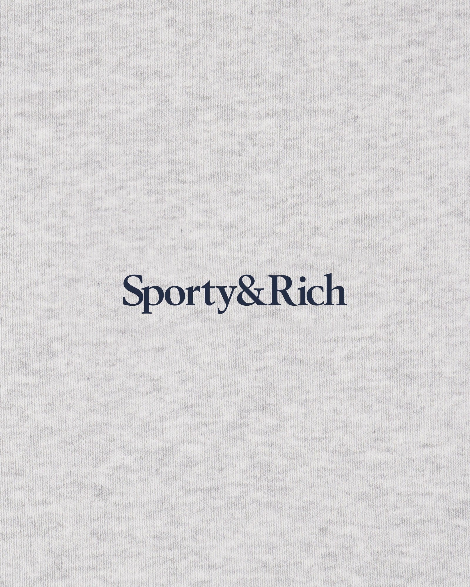Health Is Wealth T-Shirt - Heather Gray/Navy Sporty & Rich US