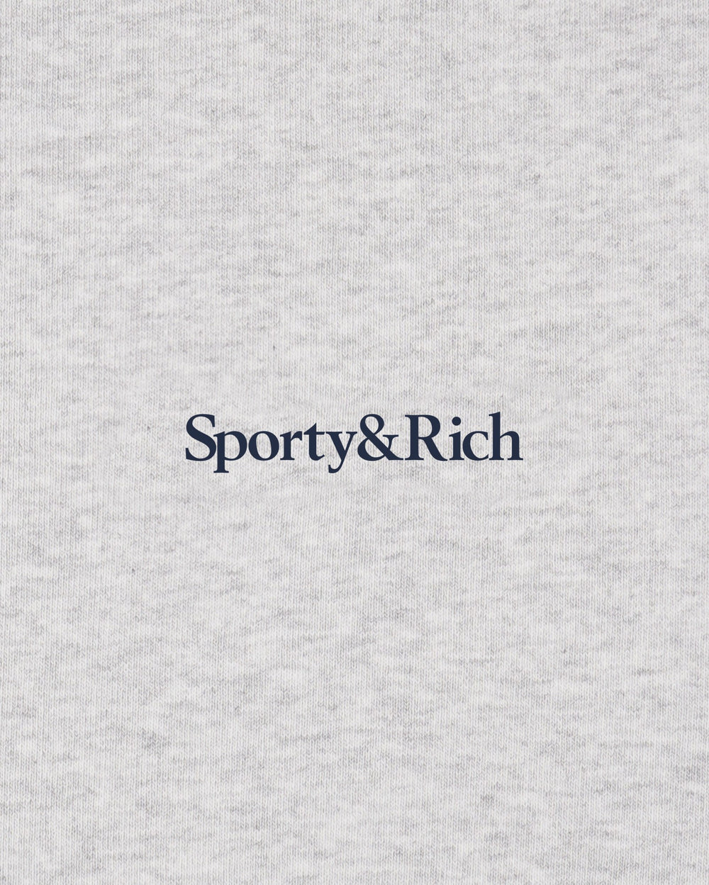 Health Is Wealth T-Shirt - Heather Gray/Navy Sporty & Rich US