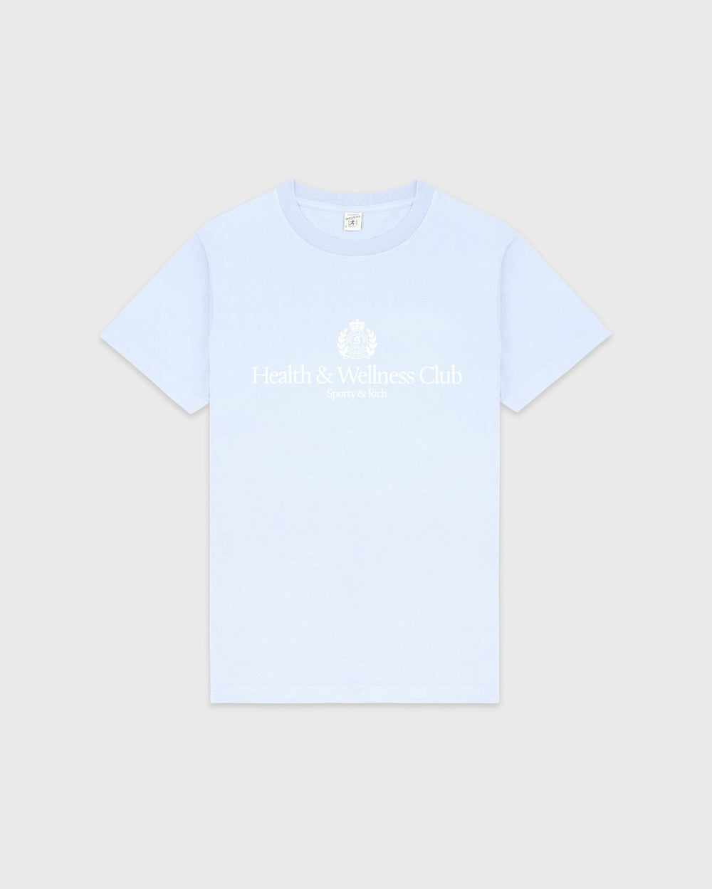 H&W Crest T-Shirt - Ciel Sporty & Rich Sale