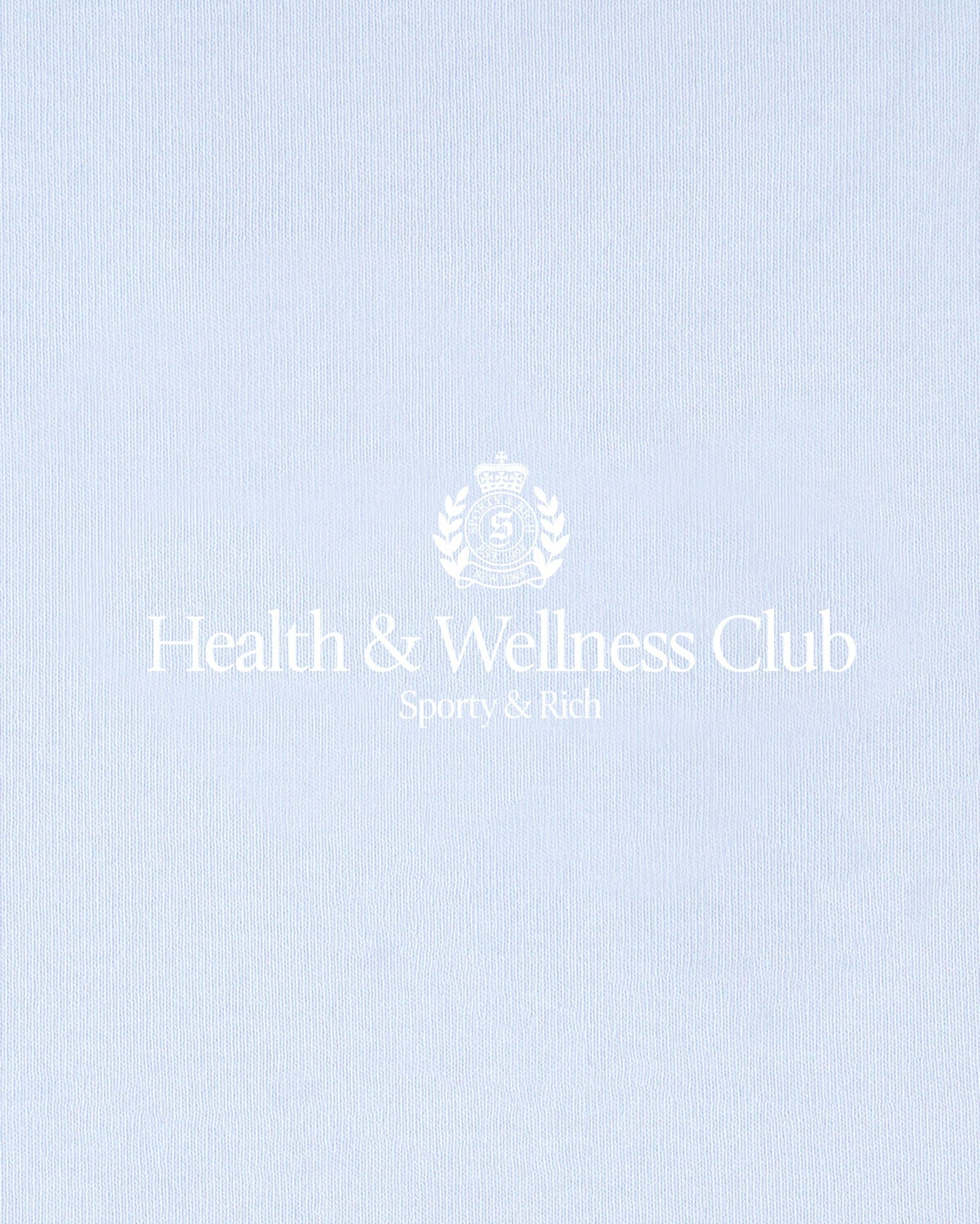 H&W Crest T-Shirt - Ciel Sporty & Rich Sale