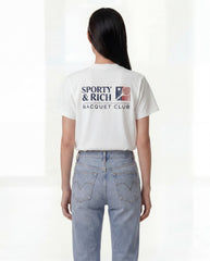 Promo T-Shirt - White Sporty & Rich Online