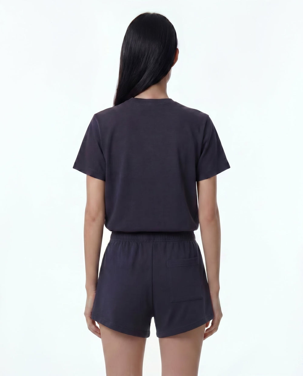 H&W Crest T-Shirt - Dark Navy Sporty & Rich Discount