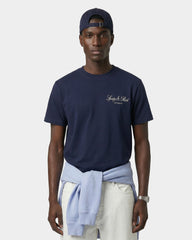Vendome LA T-Shirt - Navy/White Sporty & Rich US