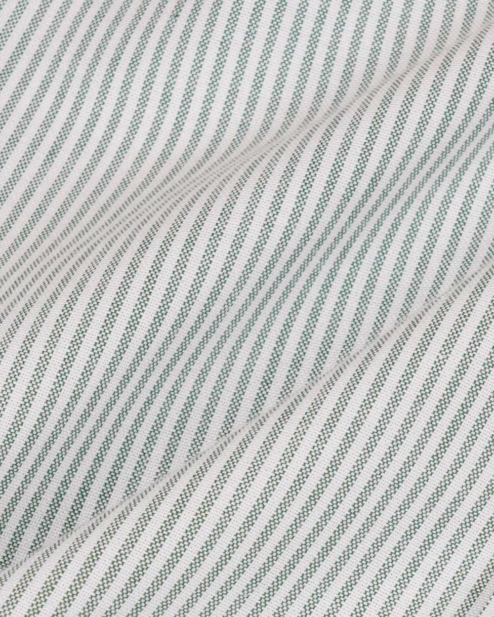 SRC Oversized Oxford Shirt Men - Forest striped Sporty & Rich Discount