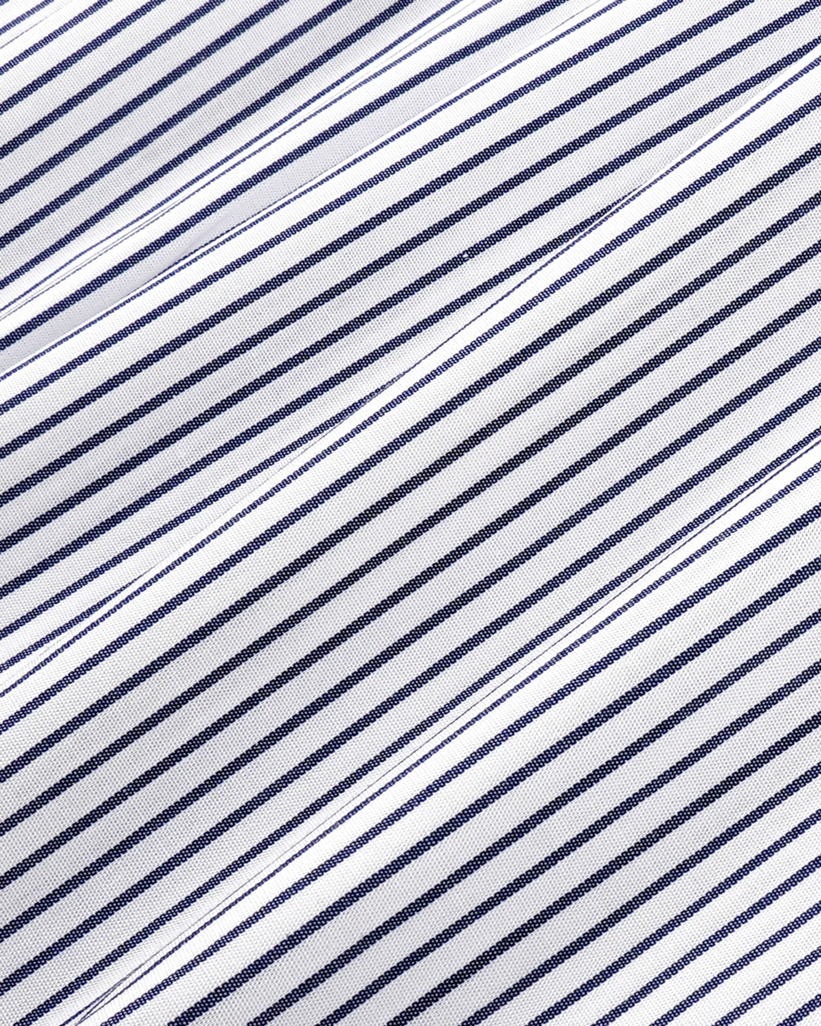 Yankees Serif Oversized Shirt - Navy Striped Sporty & Rich For Sale