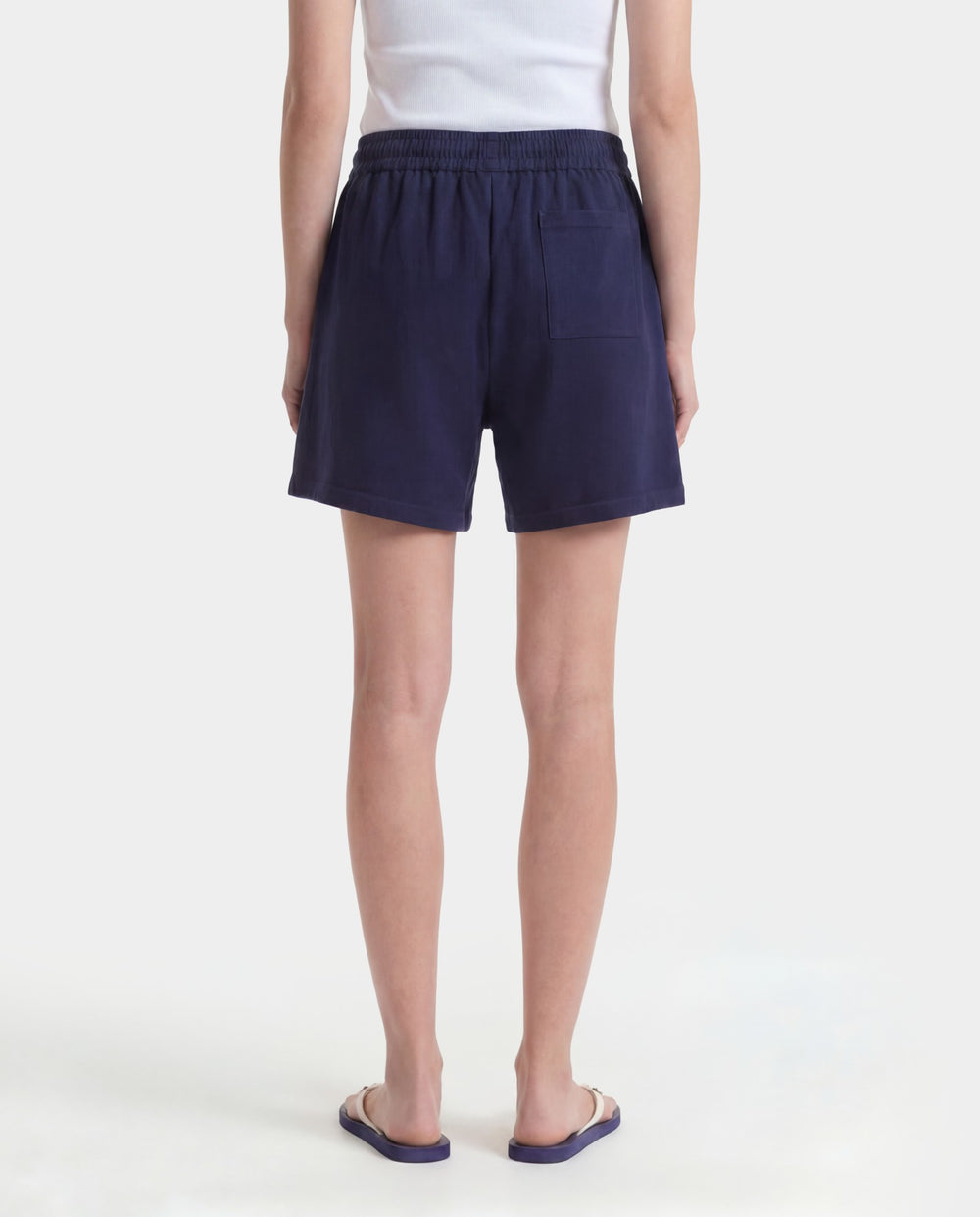 NY Crest Gym Short - Dark Navy Sporty & Rich Sale