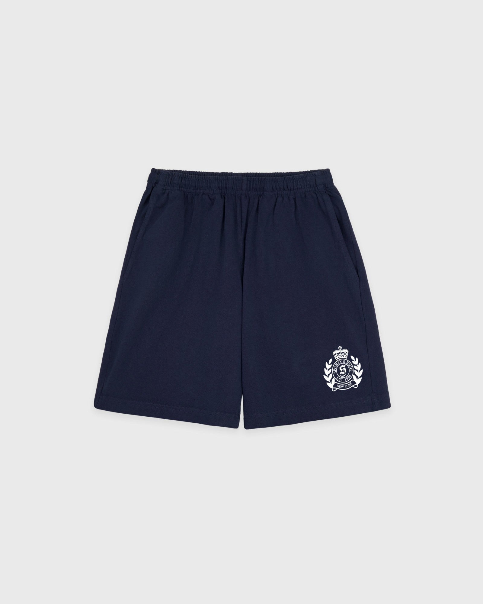 NY Crest Gym Short - Dark Navy Sporty & Rich Sale