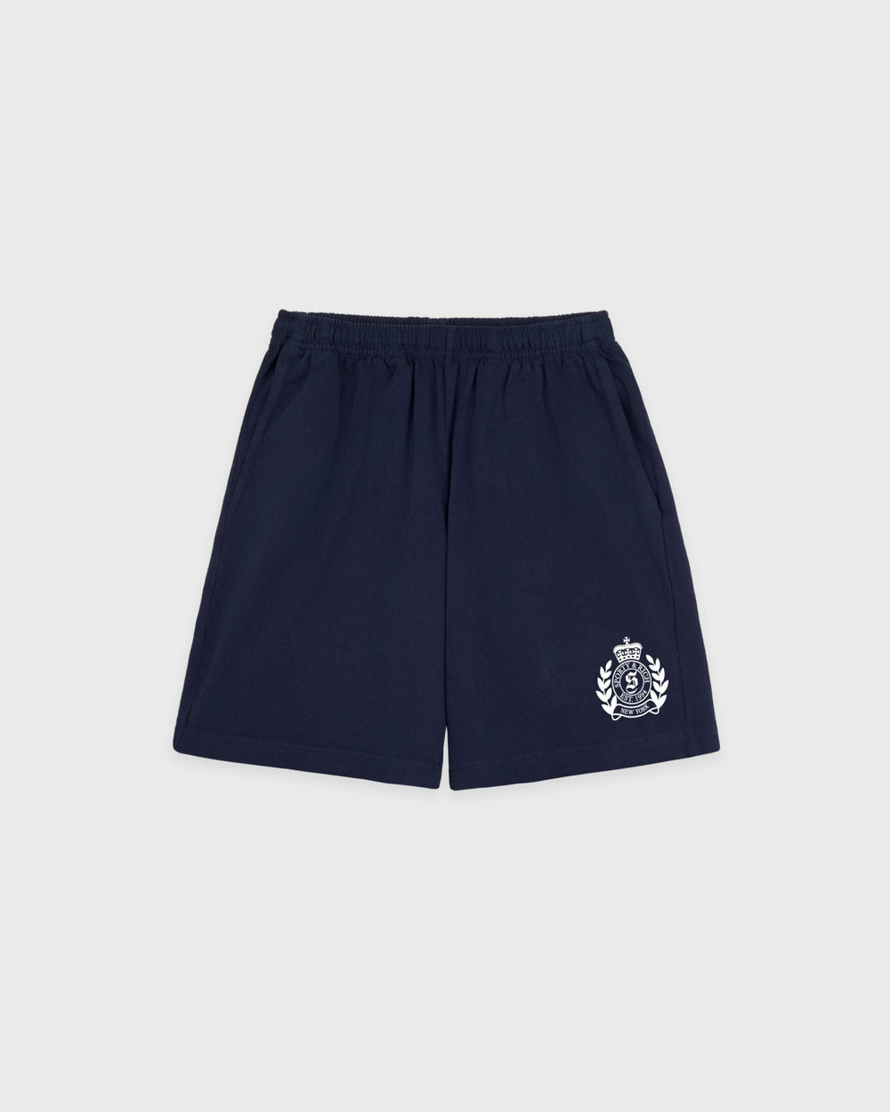 NY Crest Gym Short - Dark Navy Sporty & Rich Sale