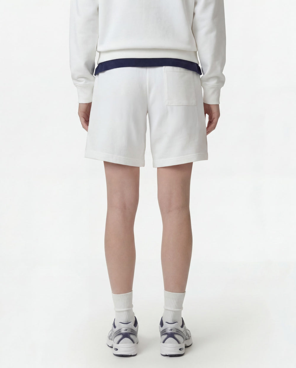 Promo Gym Short - White Sporty & Rich Online