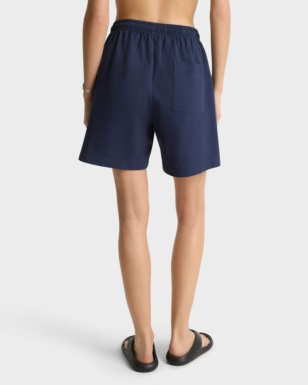 Eden Crest Gym Short - Navy/White Sporty & Rich For Sale